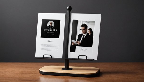 Porte-menu original : mariez style et fonctionnalité en un clin d'œil